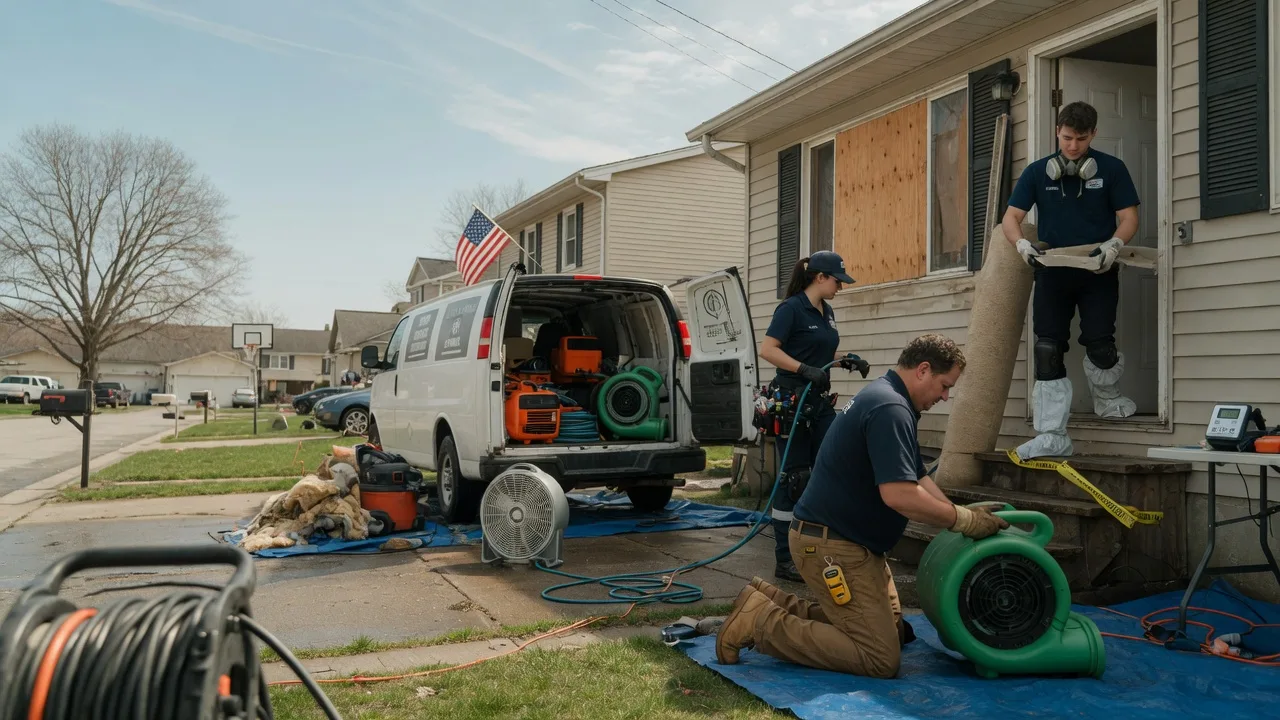 Water Damage Restoration in Fruithurst, AL near me